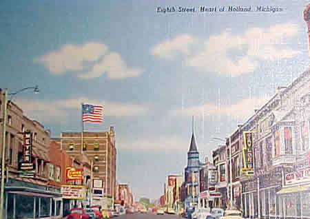 Center Theatre - Old Post Card (newer photo)